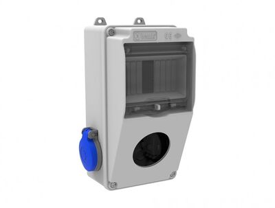 BEMİS BD1-2101-2020 ÖN 1 ADET DELİKLİ V5 KOMBİNASYON KUTUSU IP44