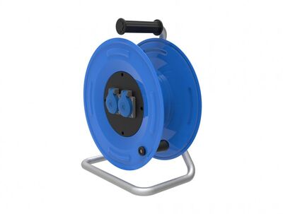 BEMİS BM3-4203-0000 1/16A 2 ADET PRİZLİ METAL MAKARA 3X2,5 TTR 50M KAPASİTELİ