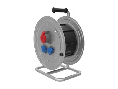 BEMİS BM4-5203-1060 1/16A 220V 2 AD 3/25A 380V 1 AD PRİZLİ METAL MAKARA 5x2,5MM TTR 40M KAPASİTELİi