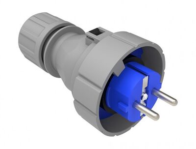 BEMİS BS1-1402-7011 220V-250V DÜZ FİŞ IP68