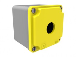 Bemis - BEMİS BT4-1001-0017 ALÜMİNYUM TEKLİ BUTON KUTUSU IP67