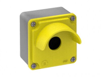 BEMİS BT4-1071-0017 ALÜMİNYUM TEKLİ KORUMALI BUTON KUTUSU IP67