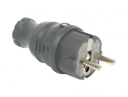 Bemis - BEMİS BV5-1402-2031 220V-250V GRİ UPS DÜZ FİŞ IP54