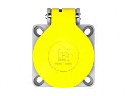 Bemis - BEMİS BY8-1402-2720 220V-250V SARI UPS PANO PRİZİ IP44