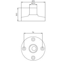 SIEMENS PLASTİK AYAK BORU BAĞLANABİLİR 4011209266964 - Thumbnail