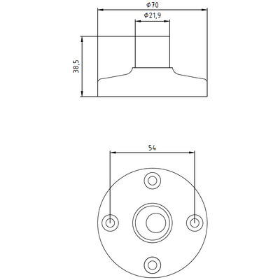 SIEMENS PLASTİK AYAK BORU BAĞLANABİLİR 4011209266964