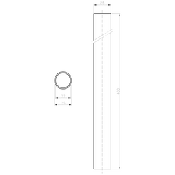 SIEMENS BORU UZUNLUK 400 MM 4011209266988 - Thumbnail