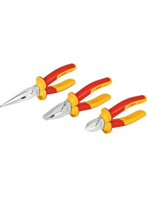 BOSCH 1600A02NG0 VDE PROFESSİONEL 3 PARÇA PENSE SETİ 4053423246933