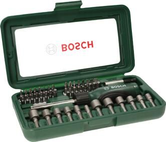BOSCH 2607019504 DIY-V 46 PARÇA CIRCIRLI VİDALAMA VE LOKMA UÇ SETİ 3165140416221