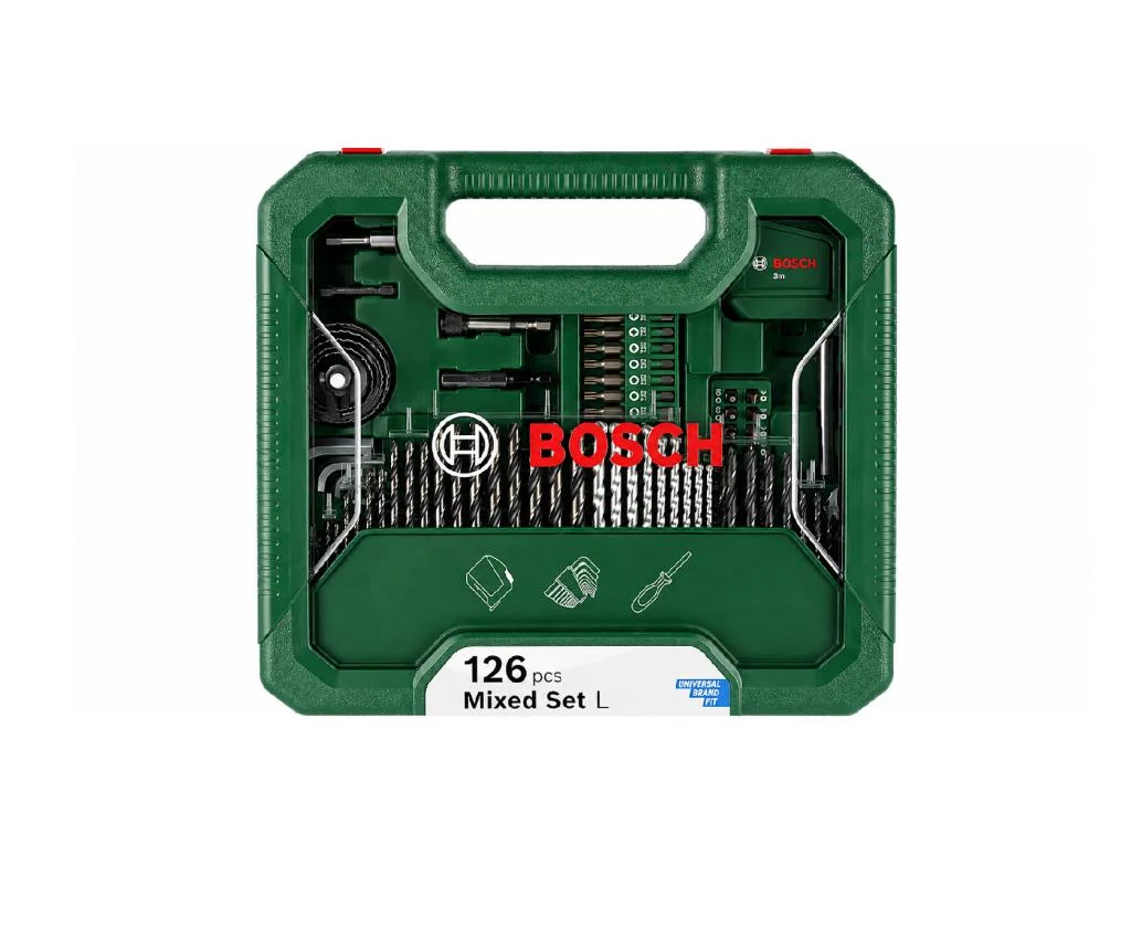 BOSCH 2608522568 AKSESUAR SETİ 126 PARÇA DIY MİX SET L