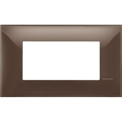 Bticino - BTİCİNO R4804MK CLASSİA SERİSİ 4M MOKA POLİMER PLASTİK ÇERÇEVE 8005543636978