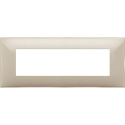 Bticino - BTİCİNO R4807CR CLASSİA SERİSİ 7M KREM POLİMER PLASTİK ÇERÇEVE 8005543637012