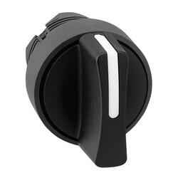 Schneider Electric - SCHNEIDER ELECTRIC SİYAH SEÇME ŞALTER KAFASI ÇAP 22 3-POZİSYON YAY GERİ DÖNÜŞÜ 3389110905250