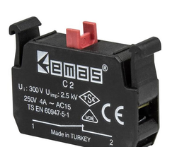 Emas - EMAS C KONT.BL. STOP 1 NC BUTONLUK C2