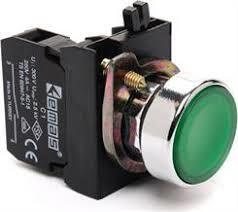 Emas - EMAS C METAL START BUTON YEŞİL CM100DY