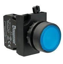 Emas - EMAS C PLASTİK START BUTON MAVİ CP100DM