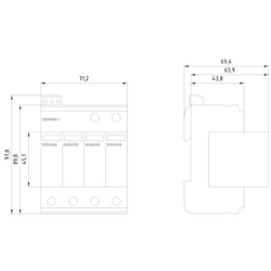 SIEMENS PARAFUDR AŞIRI GERİLİM SINIRLA C SINIFI 4001869340630 - Thumbnail