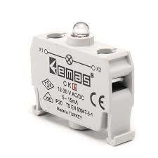 EMAS C SİNYAL KIRMIZI LEDLİ 12-30V CK6