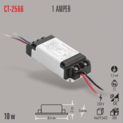 Cata - CATA LED TRAFO 1 AMPER (İÇ MEKAN) CT-2566 Cata - CATA LED TRAFO 1 AMPER (İÇ MEKAN) CT-2566