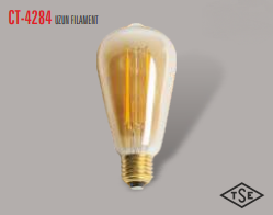 Cata - CATA UZUN FLAMENT 2700K SARI IŞIK E27 RUSTİK AMPÜL CT-4284 Cata - CATA UZUN FLAMENT 2700K SARI IŞIK E27 RUSTİK AMPÜL CT-4284