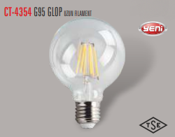 Cata - CATA UZUN FLAMENT 2700K SARI IŞIK E27 RUSTİK AMPÜL CT-4354 Cata - CATA UZUN FLAMENT 2700K SARI IŞIK E27 RUSTİK AMPÜL CT-4354