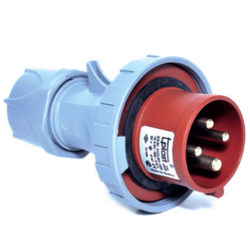 TP Electric - TP ELECTRIC DÜZ FİŞ KİLİTLİ CEE 4X16 AMP IP67 8693151323016