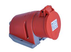 TP Electric - TP ELECTRIC CEE 4X32A EĞİK GÖVDE DUVAR PRİZİ 8693151326048