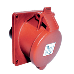 TP Electric - TP ELECTRIC CEE 5X32 MAKİNE PRİZİ YAYLI KAPAKLI 8693151307061