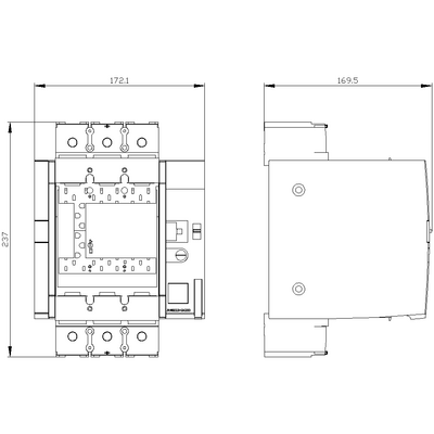 SIEMENS ÇEKMECELİ ŞALTER YAPI SETİ 3VA2 4042949003083