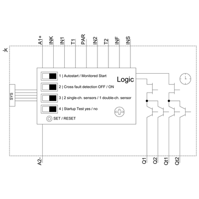 SIEMENS ADVANCE EMNİYET RÖLE 0,5-30SN 24VDC 4011209913684