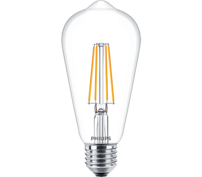 PHILIPS CLA LEDBULB ND 7-60W E27 WW ST64 CL 2700K SARI IŞIK FLAMANLI RUSTİK AMPUL 8718696742754