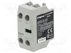 Legrand - LEGRAND CTX3 KONTAKTÖRLERE EKLENEBİLİR ÖNE MONTAJ YARDIMCI KONTAK 1NA+1NK 3414970408389