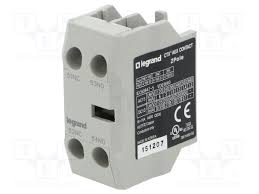 LEGRAND CTX3 KONTAKTÖRLERE EKLENEBİLİR ÖNE MONTAJ YARDIMCI KONTAK 1NA+1NK 3414970408389