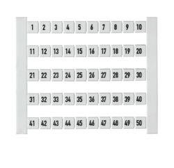 Weidmüller - WEIDMULLER KLEMENS ETİKETİ DEK 5W 1-50 1 KUTU 4008190135157 (500 ADET)