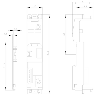 SIEMENS CİHAZ SONLANDIRMA TERMİNAL 3RM1 4011209916104