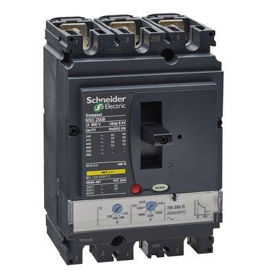 SCHNEIDER ELECTRIC DEVRE KESİCİ COMPACT NSX250B TMD 200A 3 KUTUP 3D 3606480013812