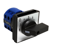 Kraus & Naimer - KRAUS & NAİMER DÖRT KADEMELİ 0-1-2-3-4 MONOFAZE SIFIRLI 20AMPER 8697855002055