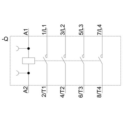 SIEMENS DÖRT KUTUPLU SIRIUS KONTAKTÖR AC 230V BOBİNLİ 12 KW 4011209845589