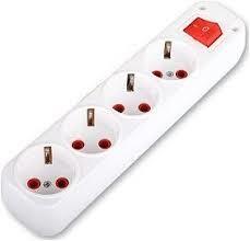 Schneider Electric - SCHNEIDER ELECTRIC DÖRTLÜ UPS GRUP PRİZ KLEMENSLİ ANAHTARLI