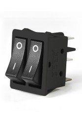 Emas - EMAS A12B5H10 IŞIKLI SİVİÇ SİYAH GÖVDELİ KÖPRÜLÜ IŞIKSIZ 1NA 1NA 30X22MM