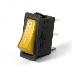 Emas - EMAS A21B1S11 IŞIKLI SİVİÇ SİYAH GÖVDELİ TERMİNALLİ IŞIKLI 1NA 30X11MM