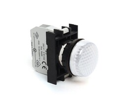 Emas - EMAS B030XB B SERİSİ SİNYAL LAMBASI BA9 DUYLU BEYAZ 22MM