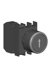 Emas - EMAS B100DHOD YAYLI DÜZ SİYAH BUTON