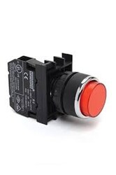 Emas - EMAS B200HK KIRMIZI ÇIKIK KUMANDA BUTONU