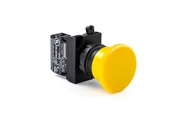 EMAS CP100MS C YAYLI 40MM MANTAR SARI 2MM BUTON 1NO - Thumbnail