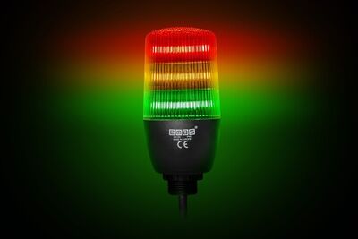 EMAS IF5T024ZM05 3 ÜÇ KATLI 24V DC BUZZERLI LED İKAZ LAMBASI