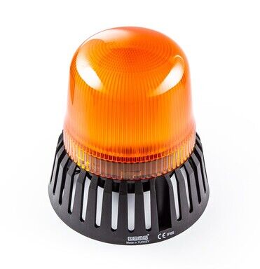 EMAS IT120Y220Z SARI 220V AC 120MM LED TEPE LAMBASI BUZZERLI