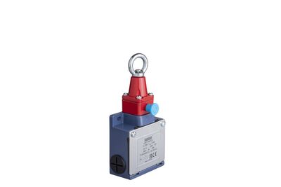 EMAS L53K23HUM112 METAL İP GERDİRMELİ EMNİYET SİVİCİ RESETLİ YAVAŞ HAREKETLİ SINIR ŞALTERİ