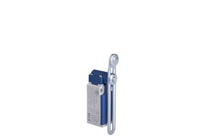 EMAS L5K25MEM123 ACISAL 18MM METAL AYARLANABİLİR KOLLU MAKARA YAVAŞ HAREKETLİ 1NO+2NC SINIR ŞALTERİ