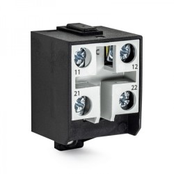 Emas - EMAS LK20K28 SINIR ŞALTER 1 NK 1 NK SIRALI YAVAŞ HAREKETLİ KONTAK BLOK